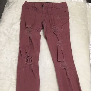 Colored jeans